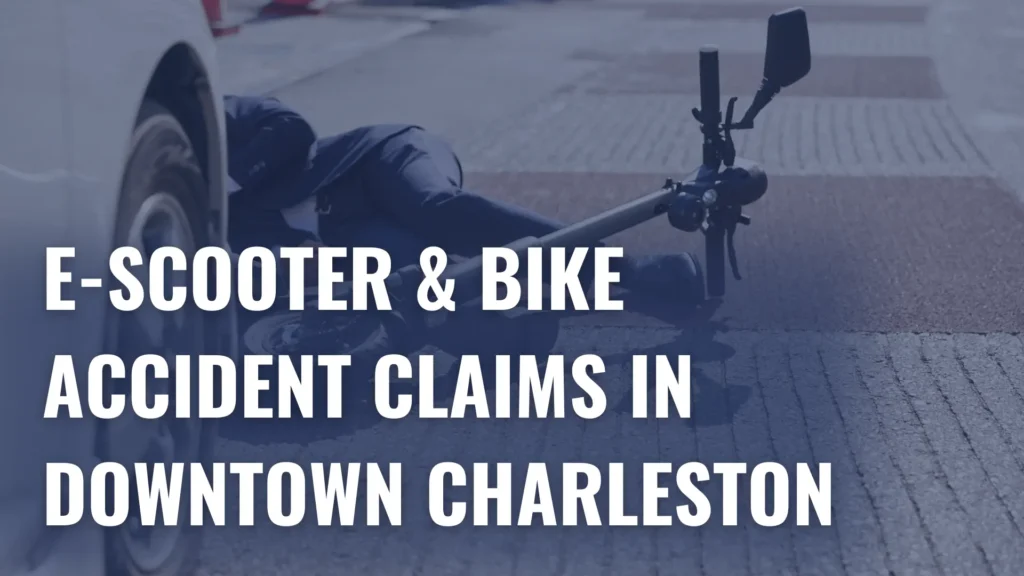 E-Scooter & Bike Accident Claims in Downtown Charleston Image